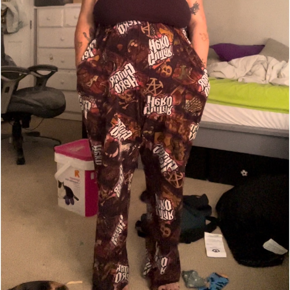Boys Large Guitar Hero Sleep Pants